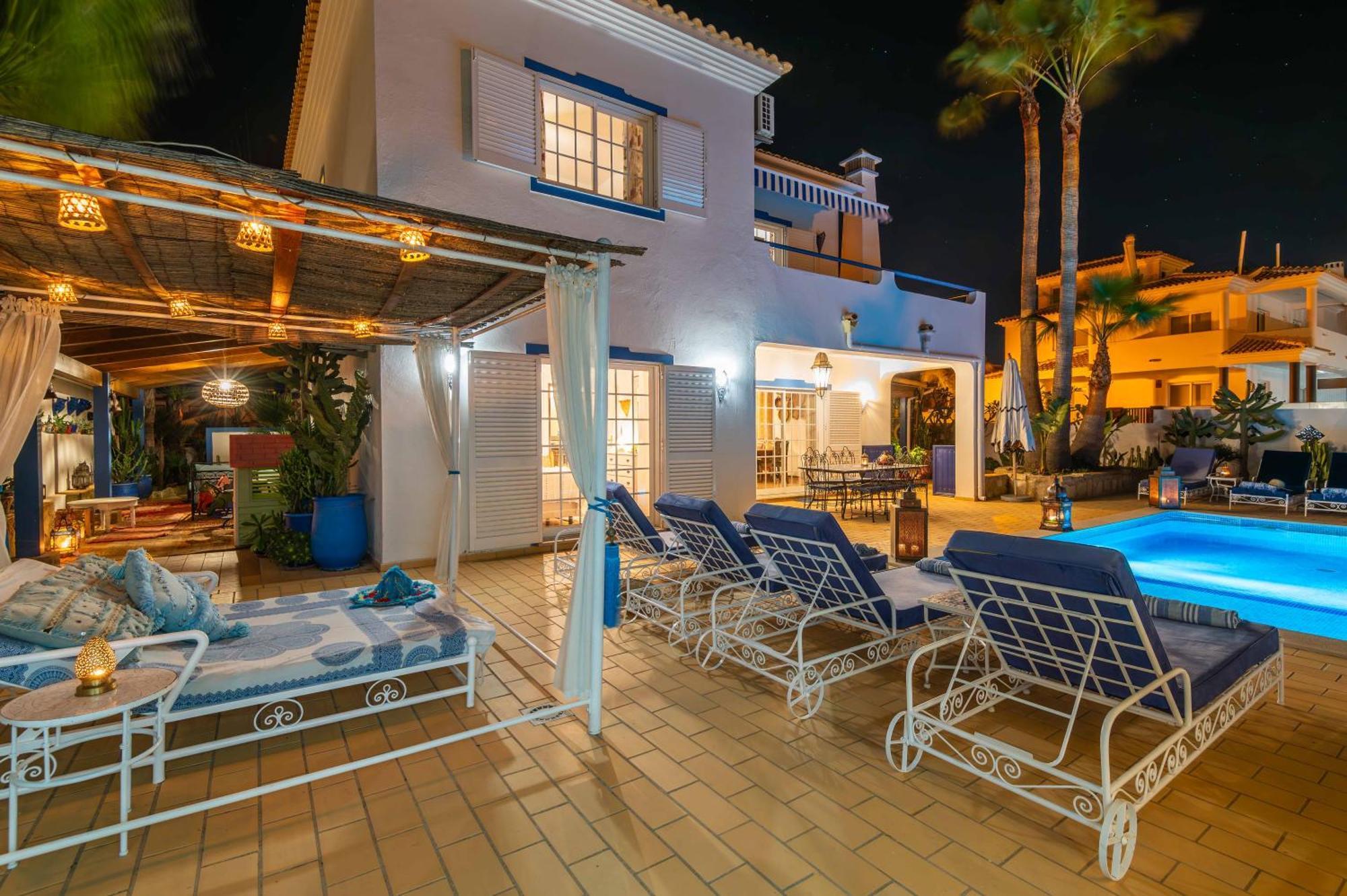 Villa Oasis Galé - 4bed with free wifi, AC, private pool, 5 min from the beach Albufeira Esterno foto